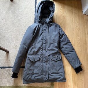 Canada Goose Grey Parka Jacket